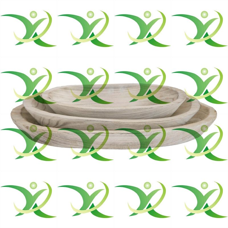 Oval Wooden Tray