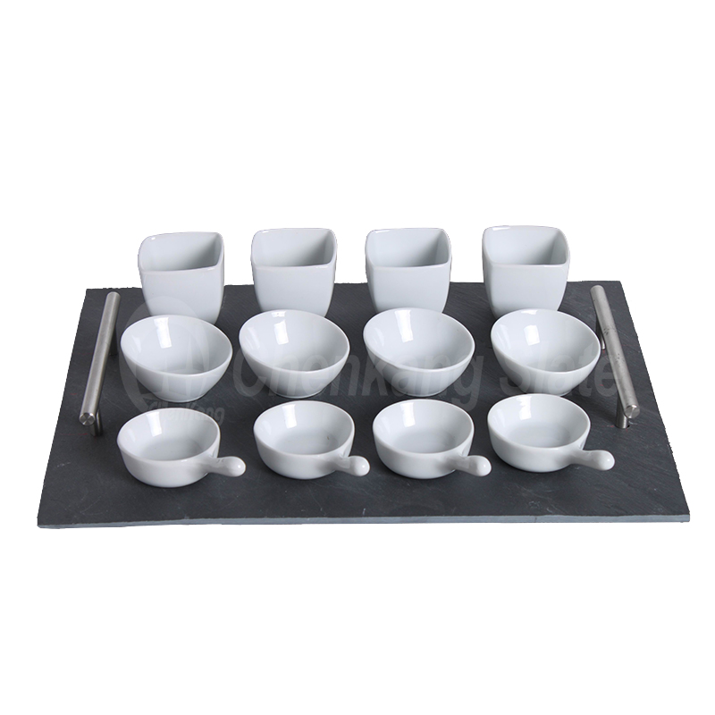 Set Of 13, Slate Tapas Set