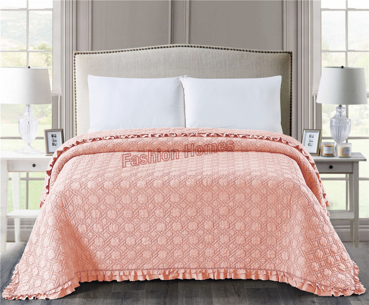 3pcs Stone Wash quilt