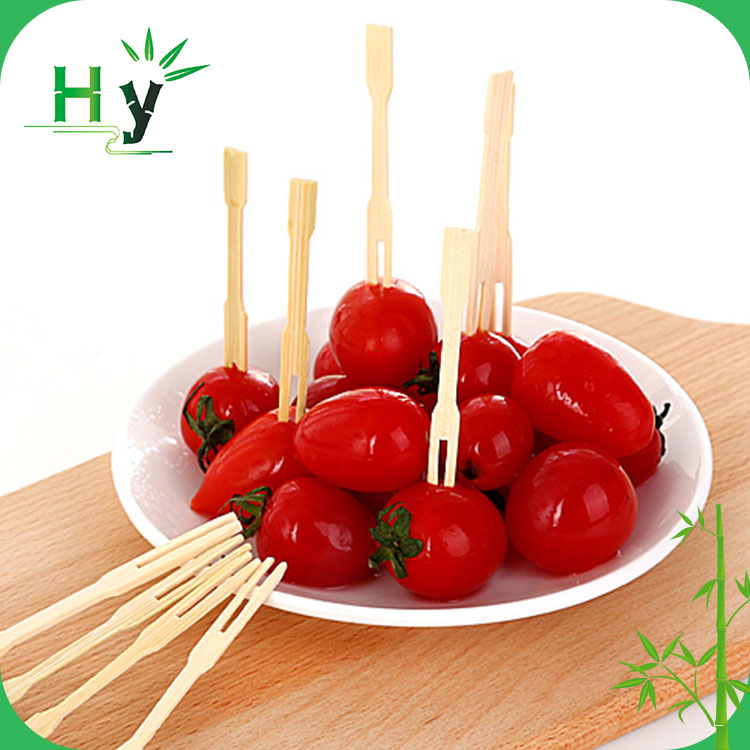 bamboo fruit fork