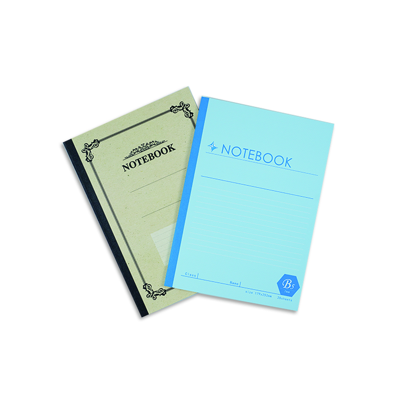 Sewn exercise book