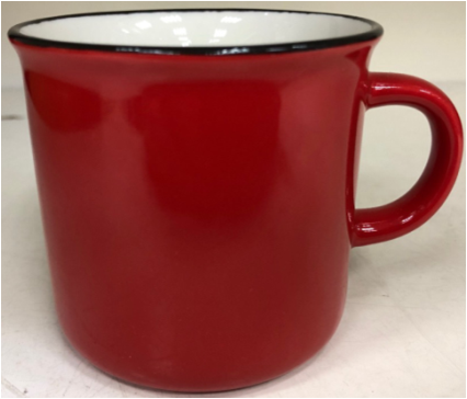 170cc Coffee Mug With Color Glaze New Bone China