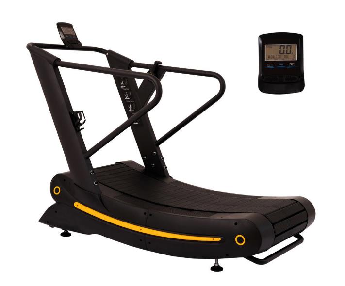 Curved treadmill
