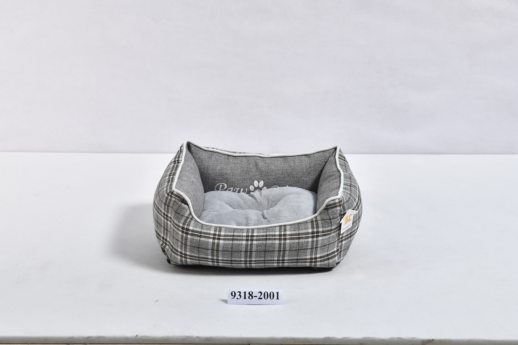 Square pet bed