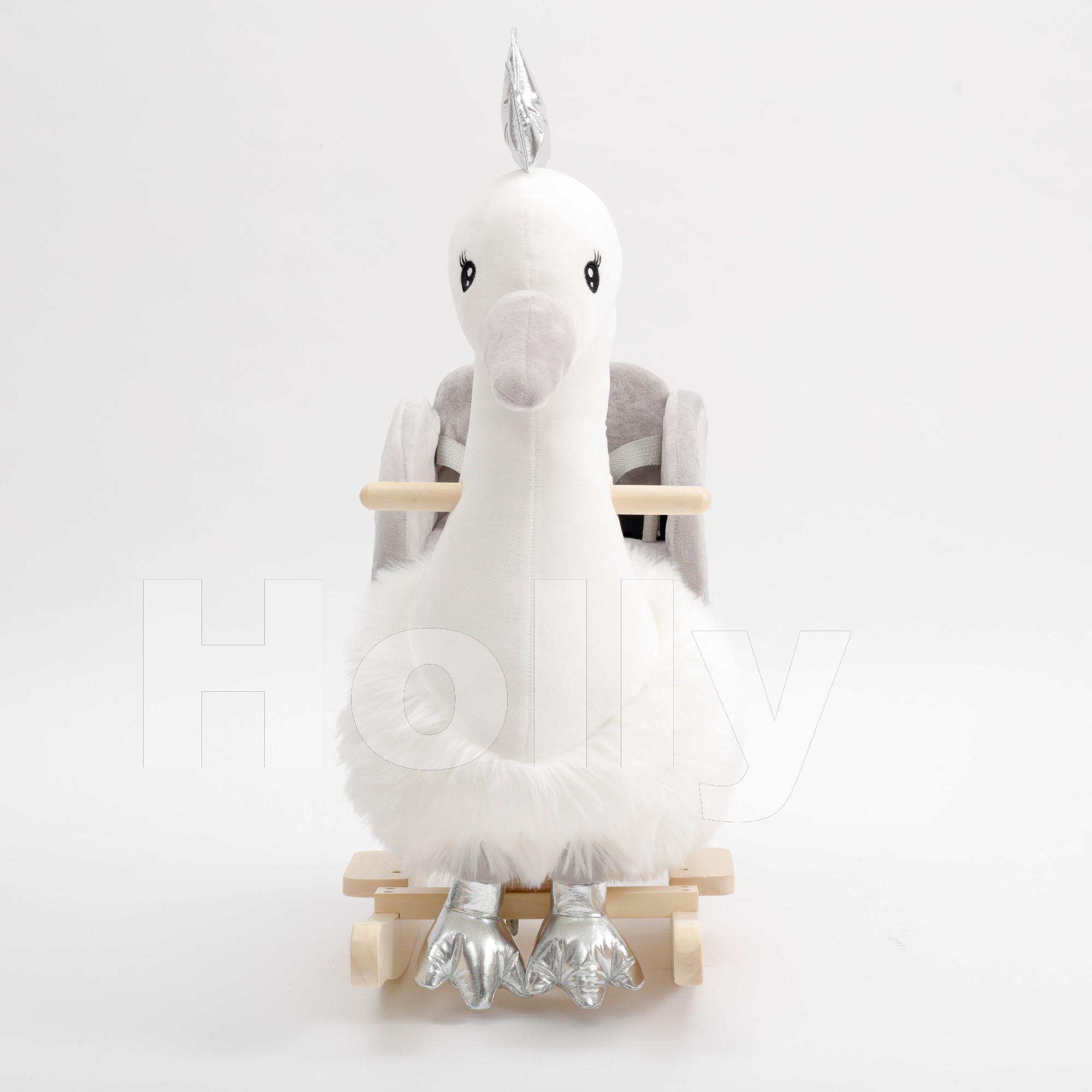 White Swan rocking chair