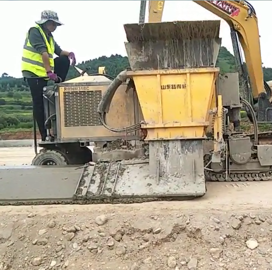Automatic Curb Paver