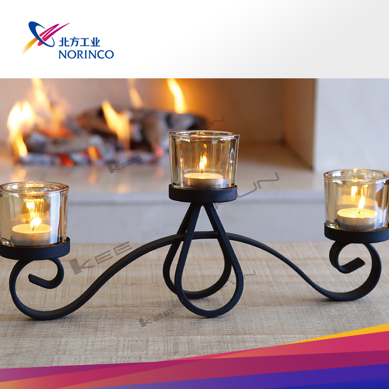 metal candle holder