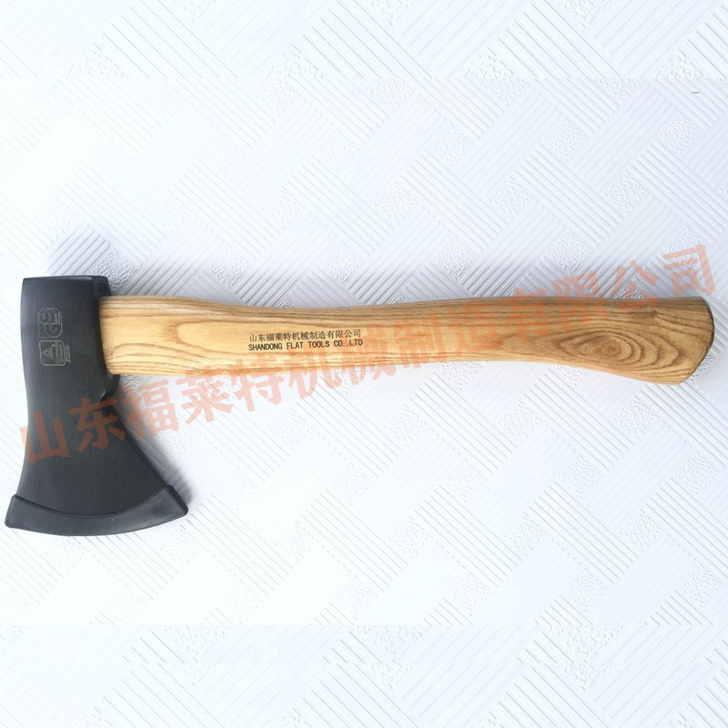 Axe With Wooden Handle