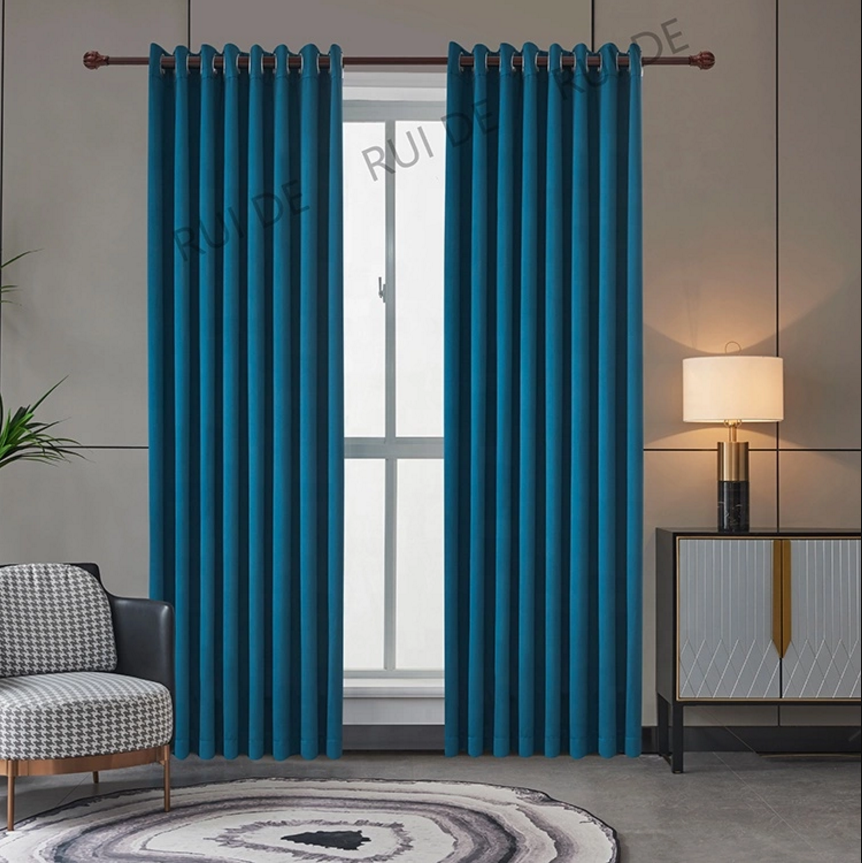 polyester jacquard blackout curtain fabric