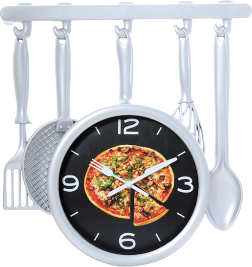 Wall clock; quartz clock; best sale; kitchen clock; creative clock； promotion clock; gift clock;pizza clock；