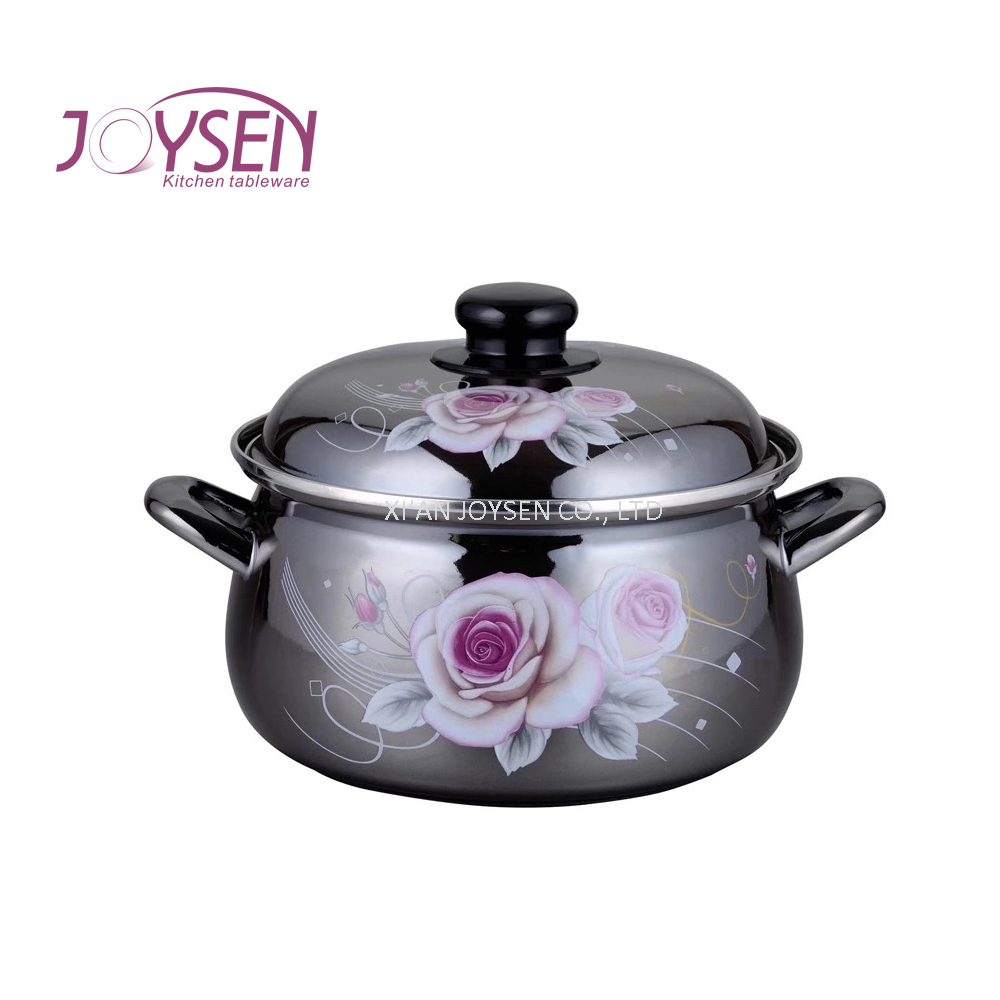 Enamel Stewpot Set