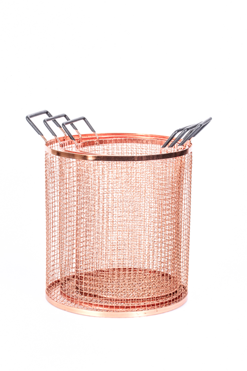 Rose Gold Storage Basket