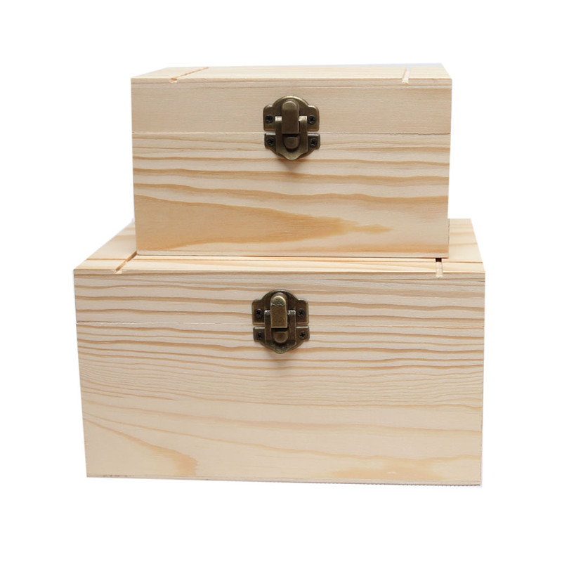Wooden Box Wooden Jewelry Box Wooden Storage Box Wooden Photo Box