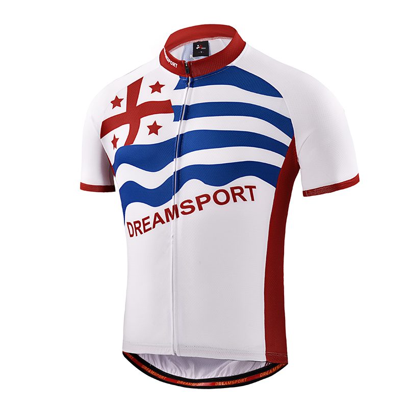 Small rated short-sleeved handsome cycling suit