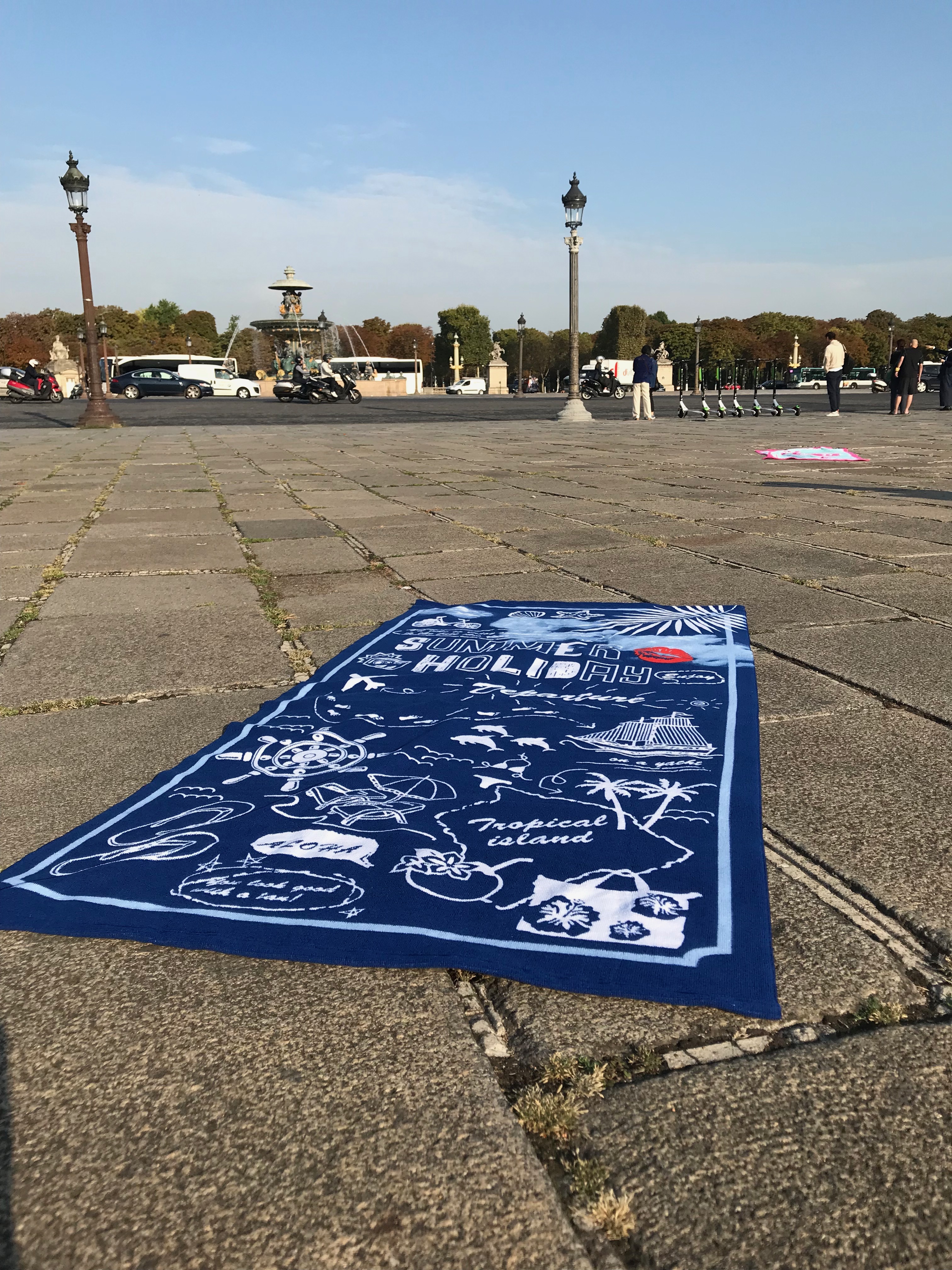 Promotional beach towel