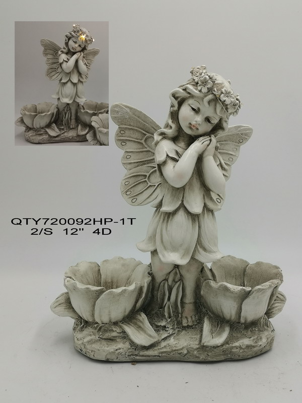 Garden fairy with LED