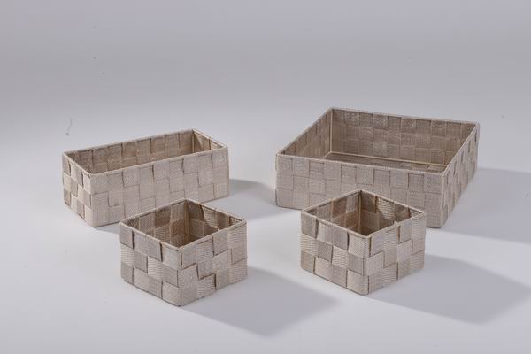 PP fiber storage basket