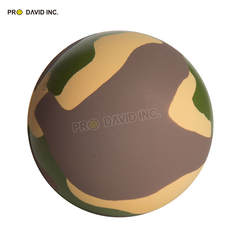 PU Stress Camo Balls