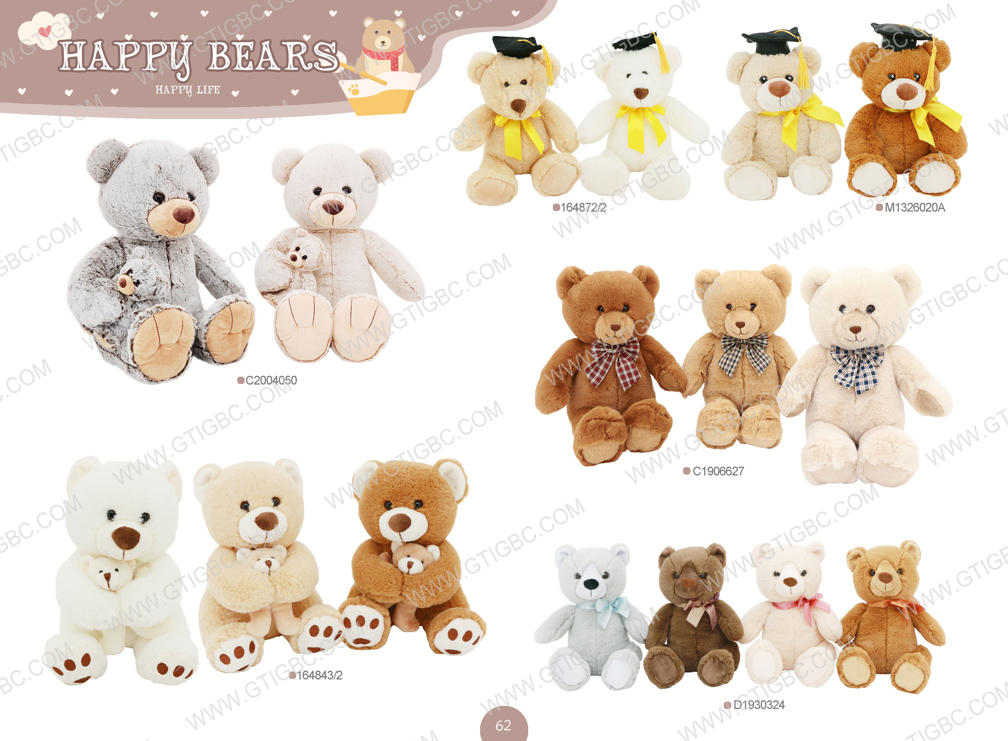 Bear Gtst Plush Toy