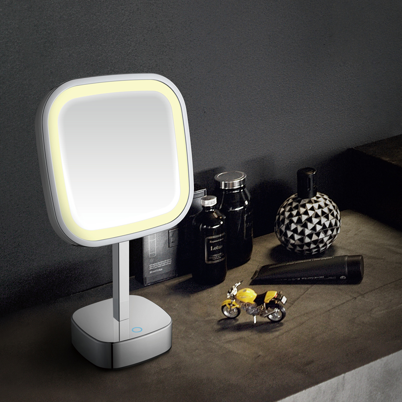 JAVA brand touch switch magnifying desk top makeup mirror ML331