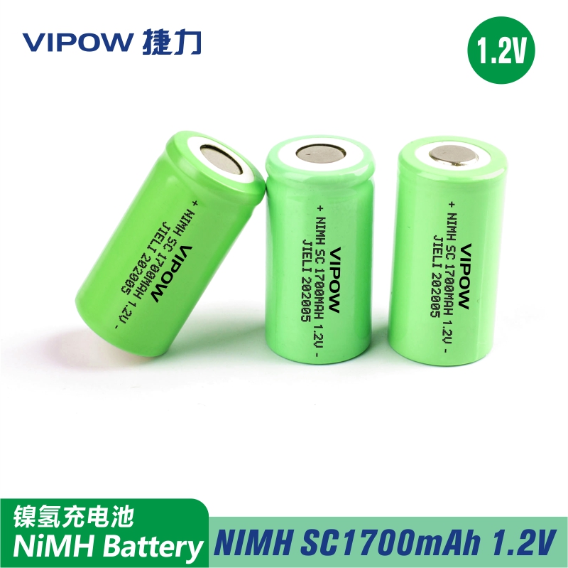 NI-MH SC size 1700/2000mAh