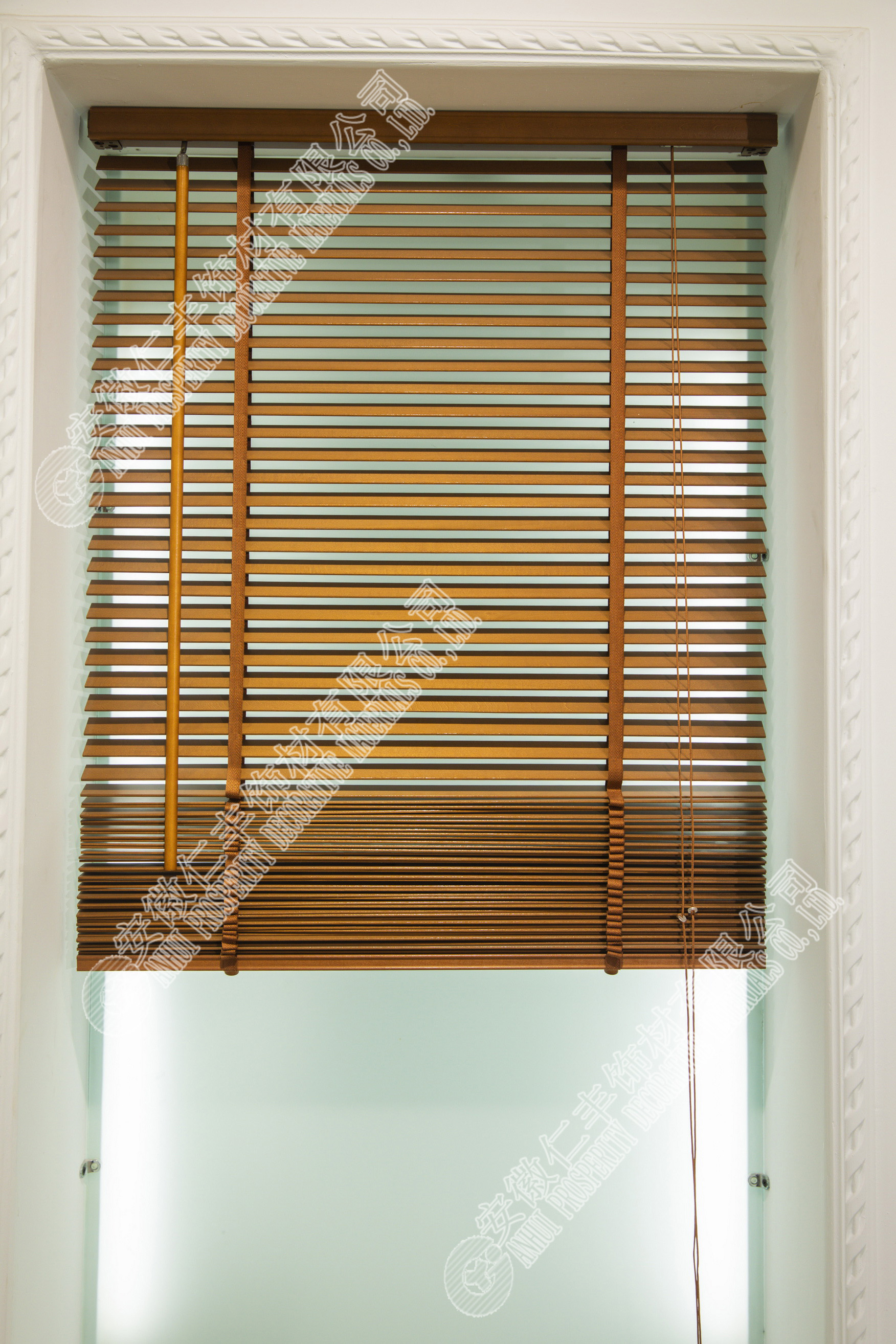 50mm PVC Fauxwood blinds with Tape