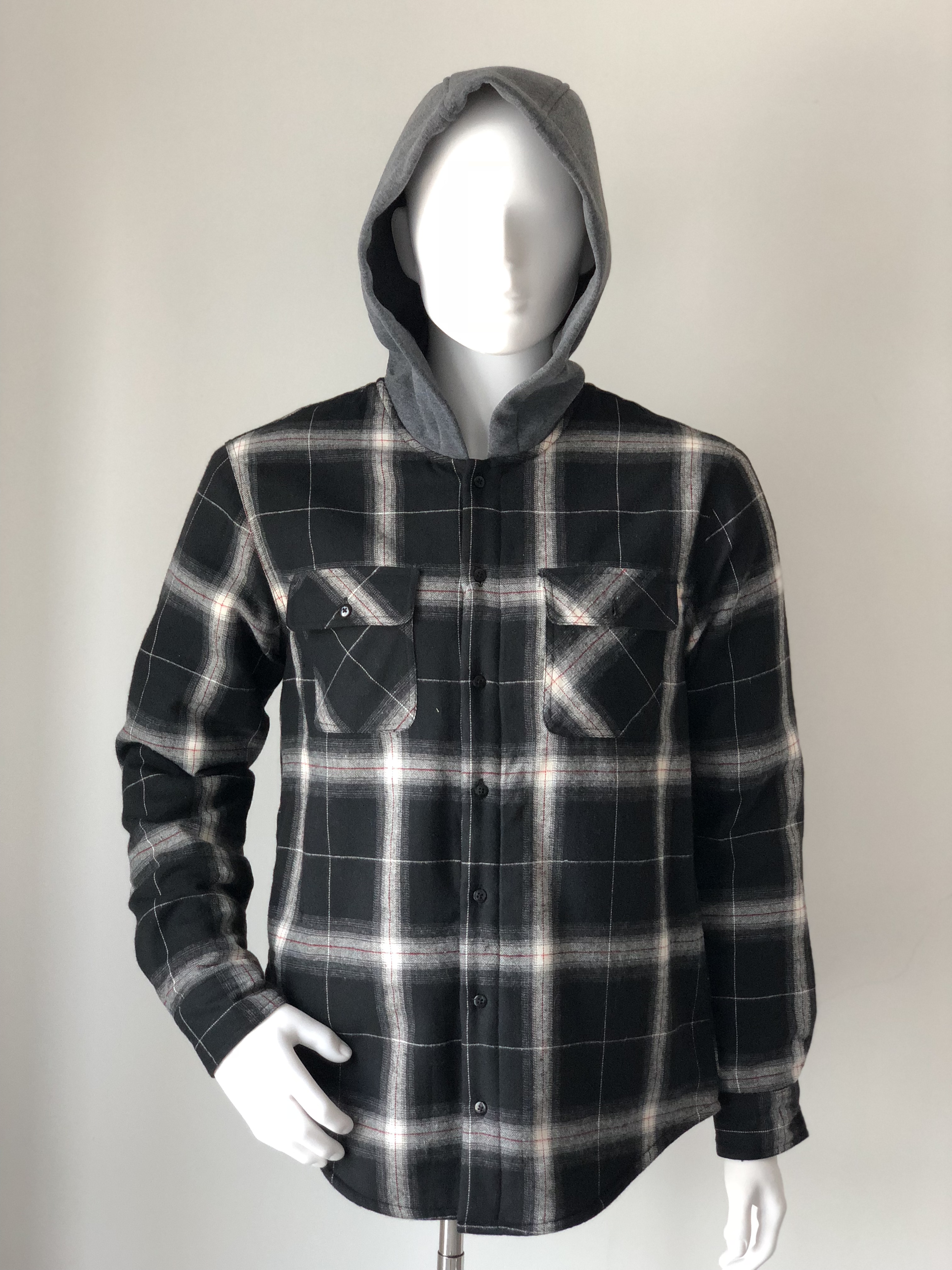 men's cotton polyester flannel jacket shirts ,men's shirts
