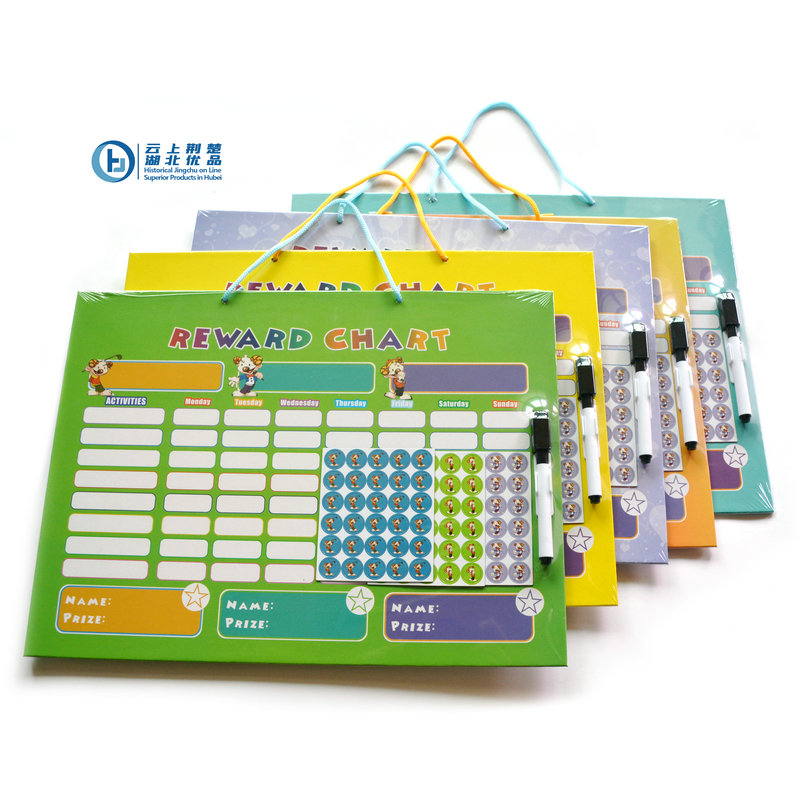 customized design magnetic reward chart