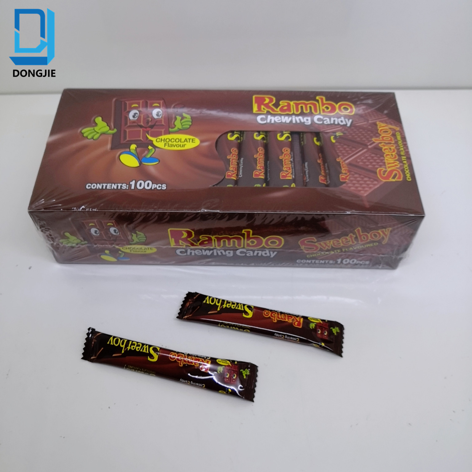*Rambo Chewing candy (chocolate flavor)