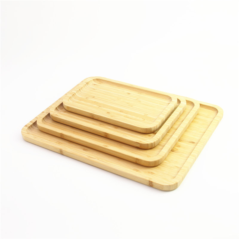 Bamboo tray set