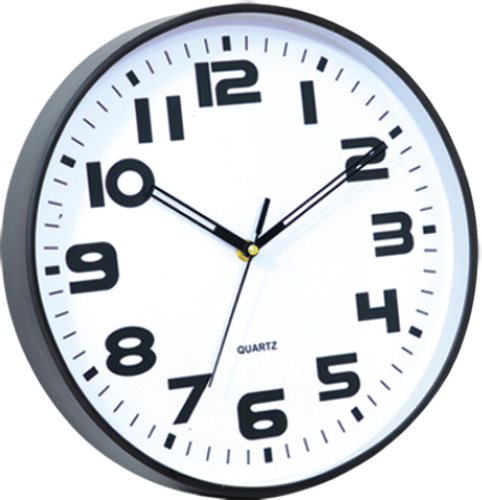 wall clock; quartz clock; best sale; promotion; gift; simple round clock; 12inch 30cm