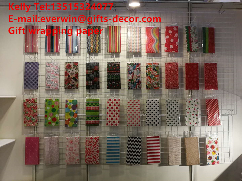 gift wrapping paper