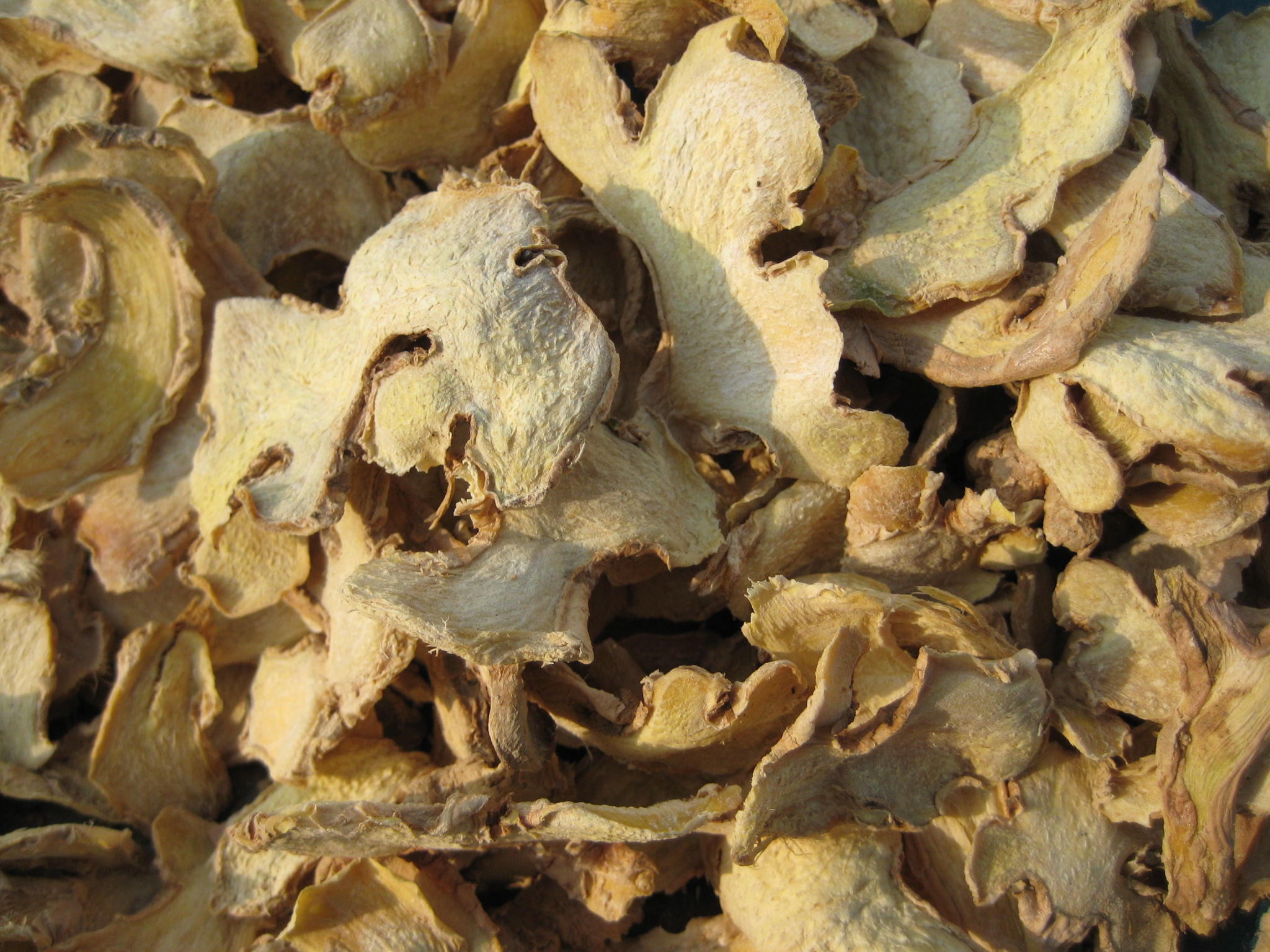 dried ginger