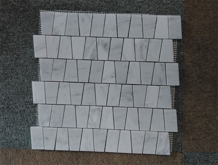 carrara white different mosaics 2