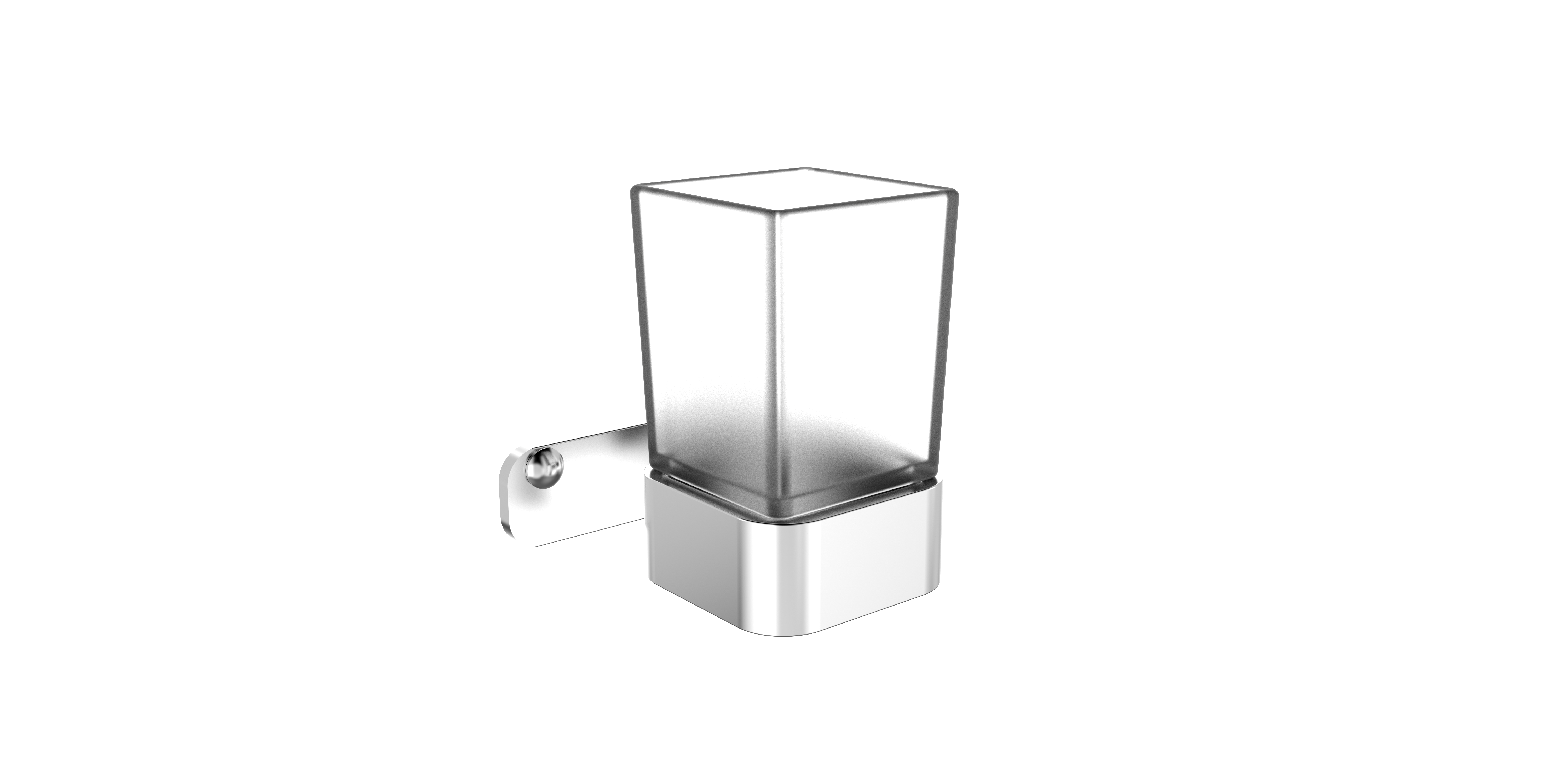 Aluminum mirror single tumbler