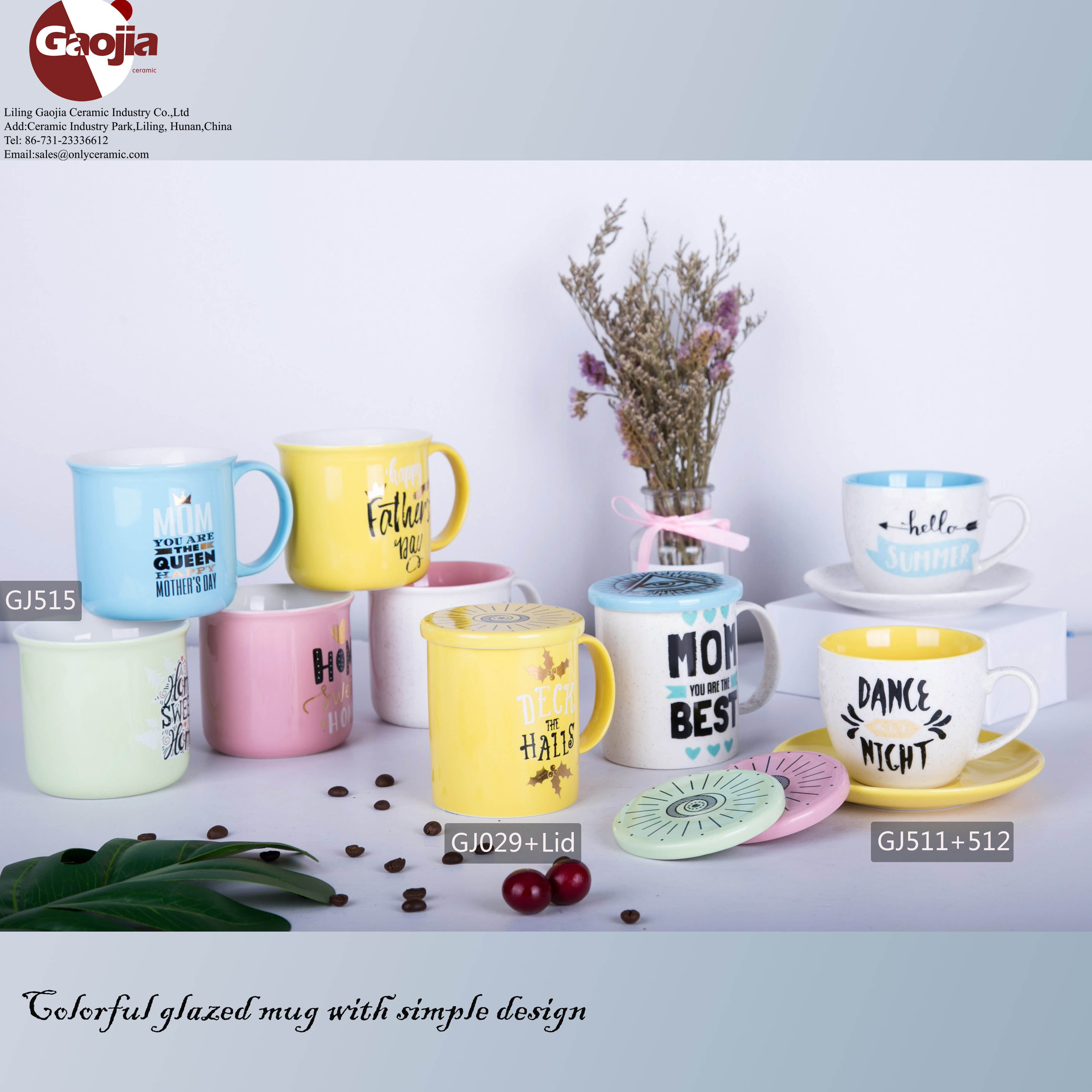 LILING GAOJIA CERAMIC INDUSTRY CO.,LTD – taza de café 3