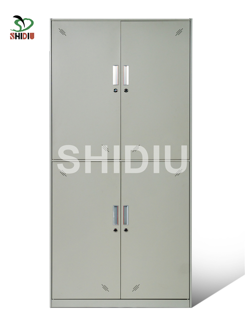 “A” Luoyang Steel Office Furniture Four Door Locker-Narrow Frame