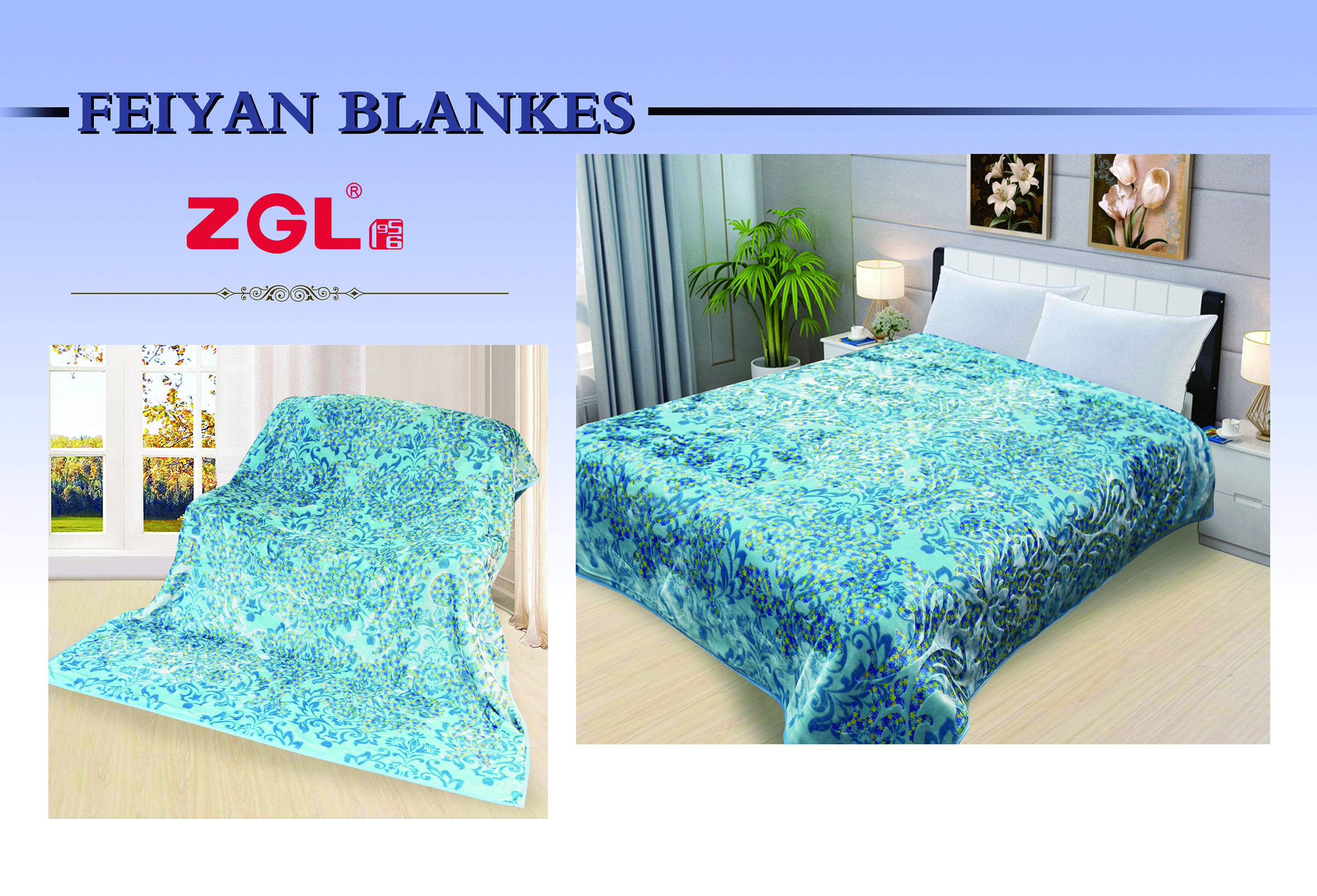 Raschel blankets