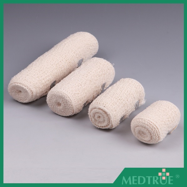 Hot Sale Medica Natural Color Elastic Crepe Bandage With CE/ISO Certification