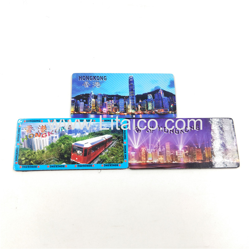 Hong Kong rectangular soft magnet paper refrigerator magnet