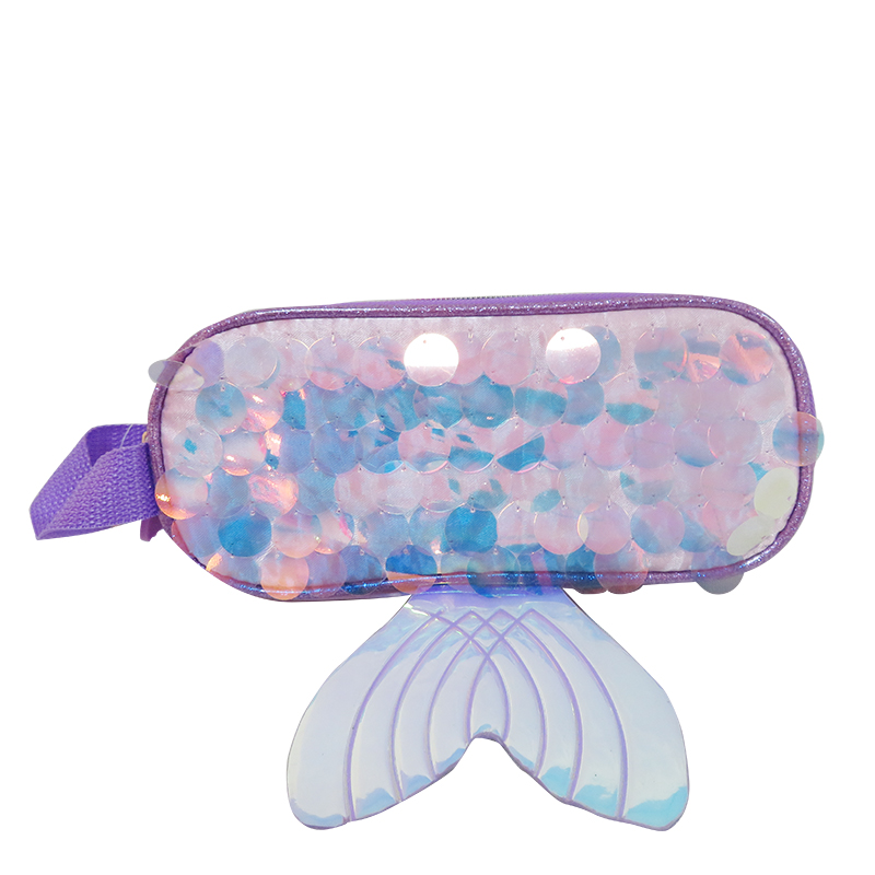 Mermaid 3D tail School Pencil Case