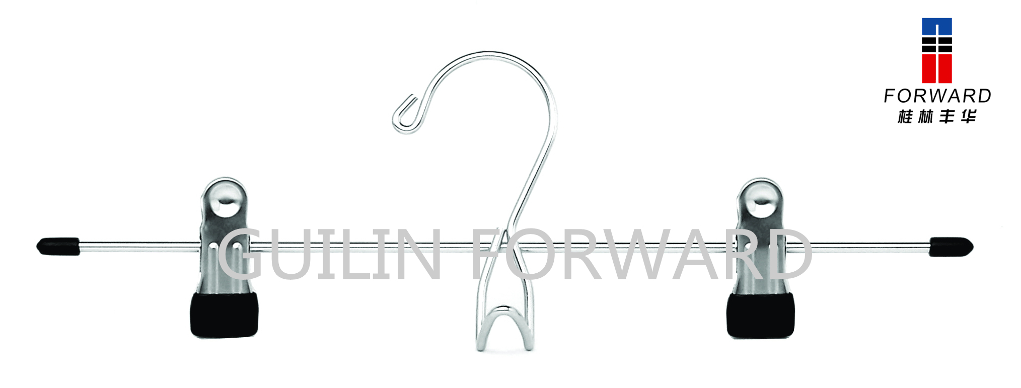 metal hanger with chrome plated