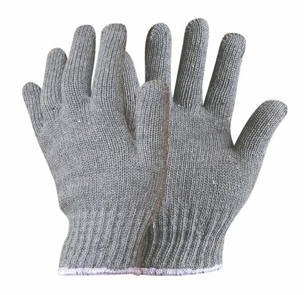 Colorful cotton knitted glove