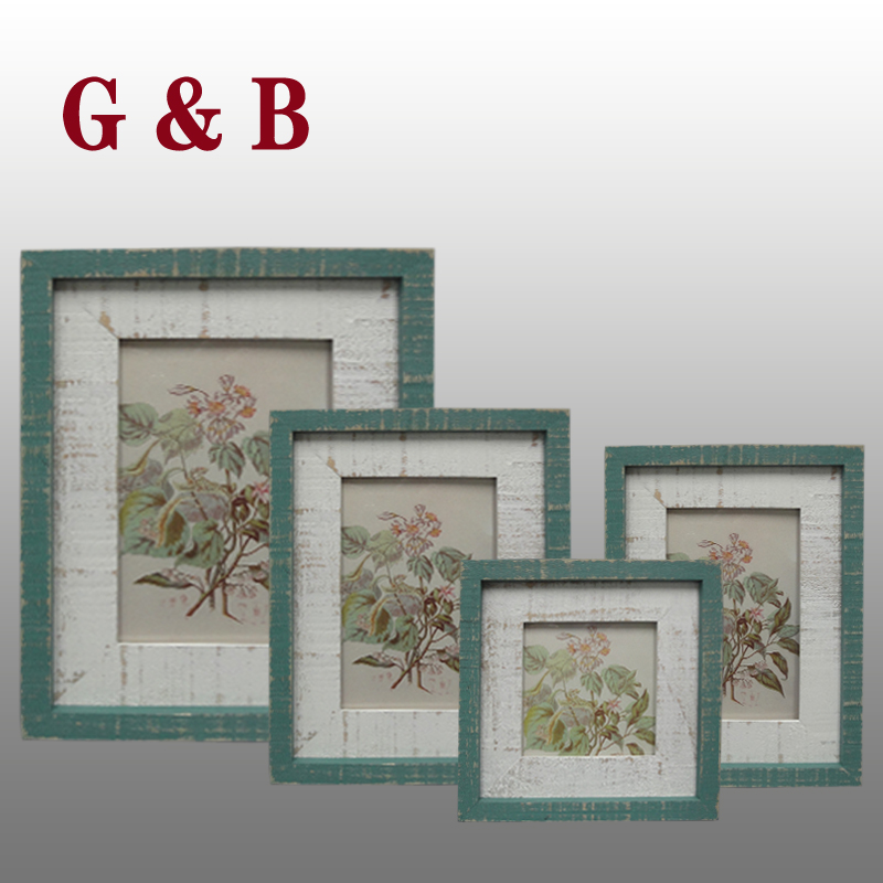 G14946 4x4"/4x6"/5x7"/8x10" Wooden Photo Frame