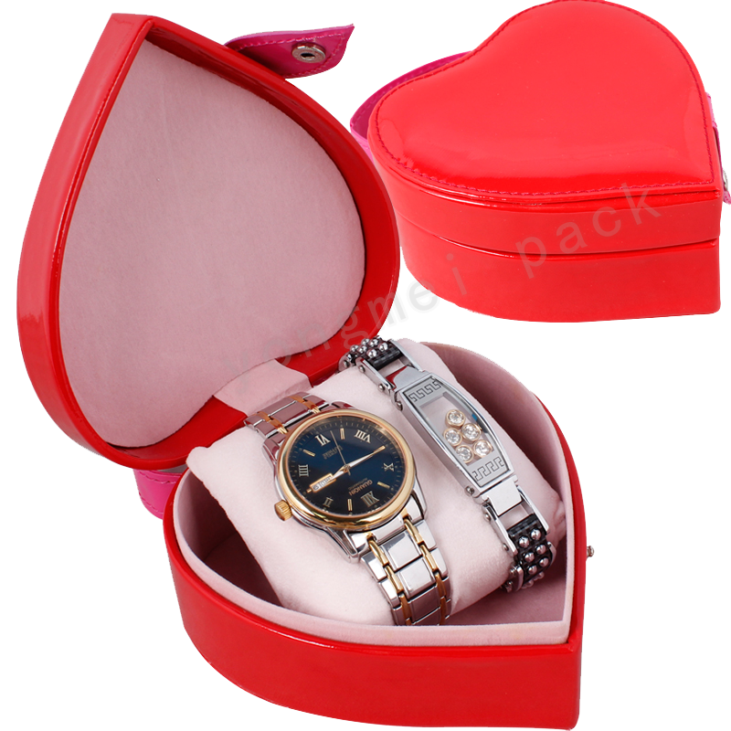 Heart shaped watch box