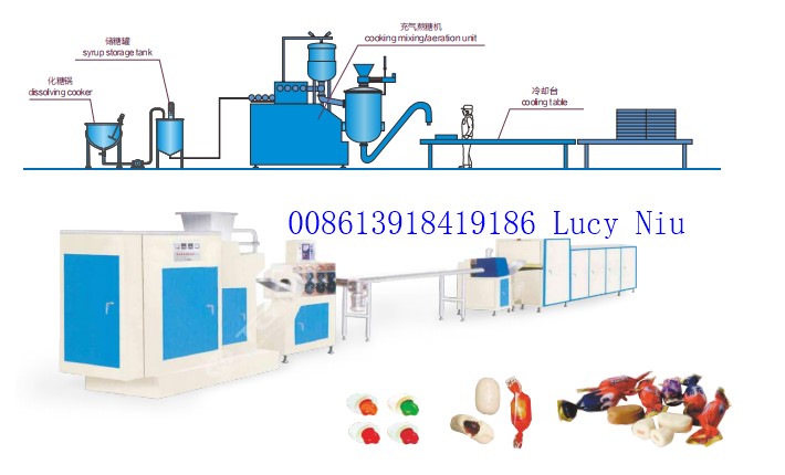 toffee candy making line