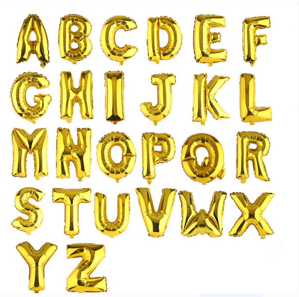 2020 canton fair Hot sale 18 inch letter foil balloon