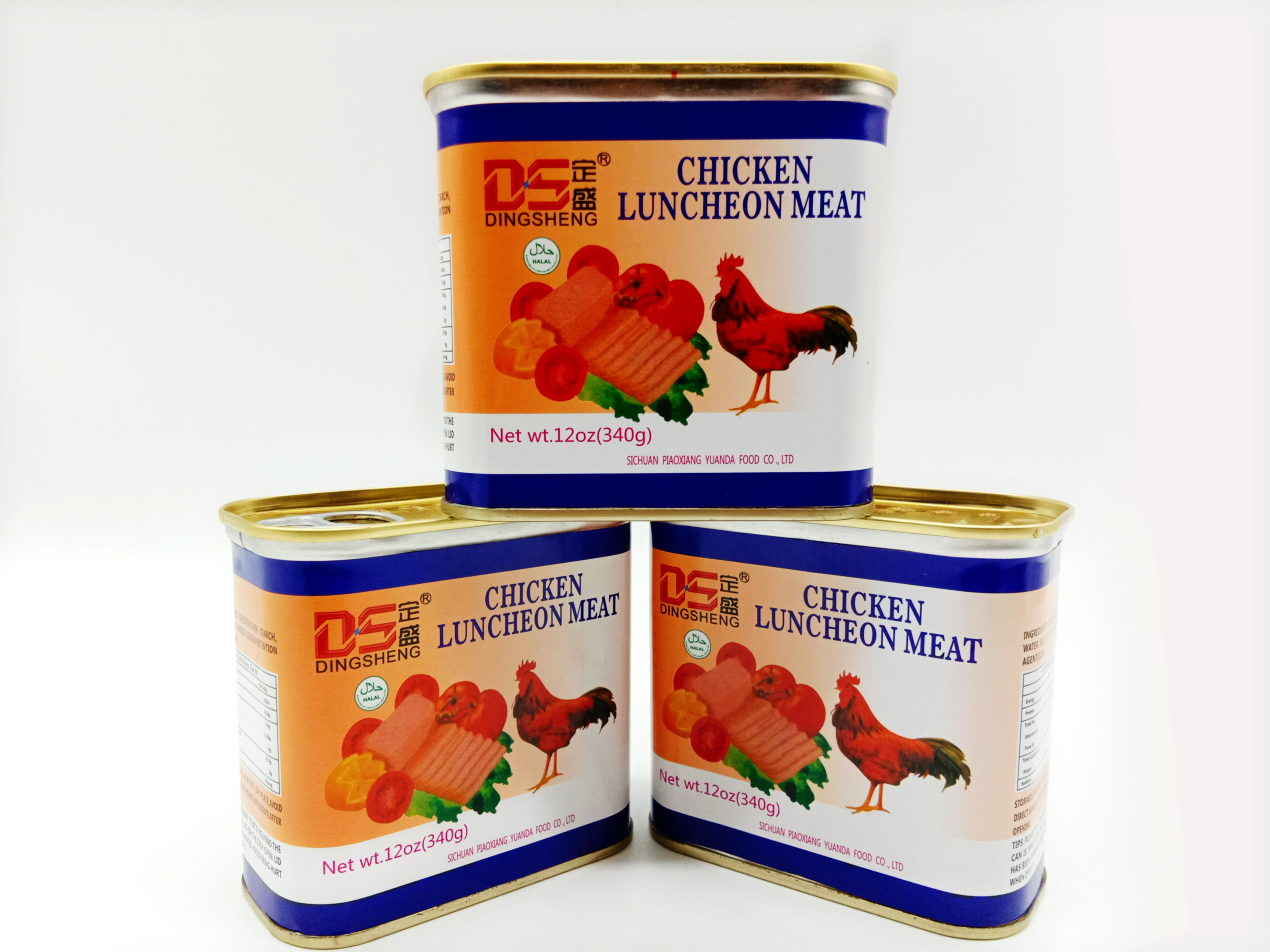 Chicken luncheon meat