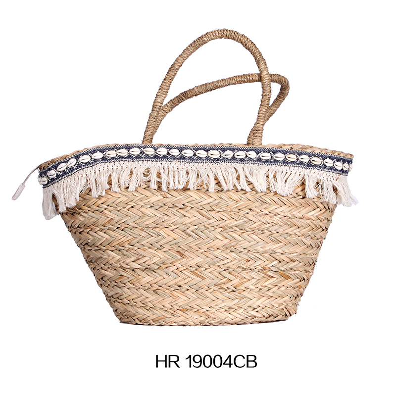 Straw bag