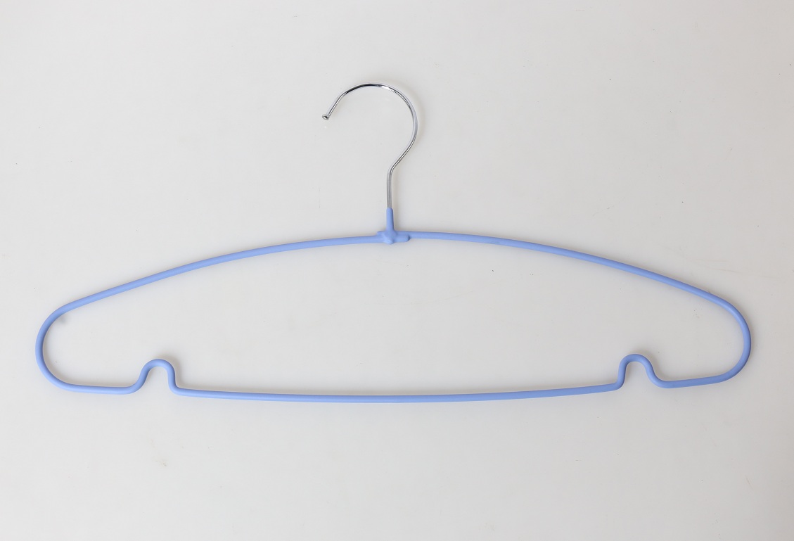 Metal pvc clothes hanger